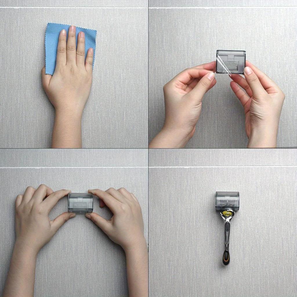 Xiaomi Shaver Holder - Adhesive Wall Mounted Shower Hook Holder for All Shavers, Bathroom Organizer