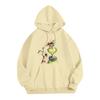 Ladies' Christmas Style Printed Hoodie With Wool And Pockets For Women