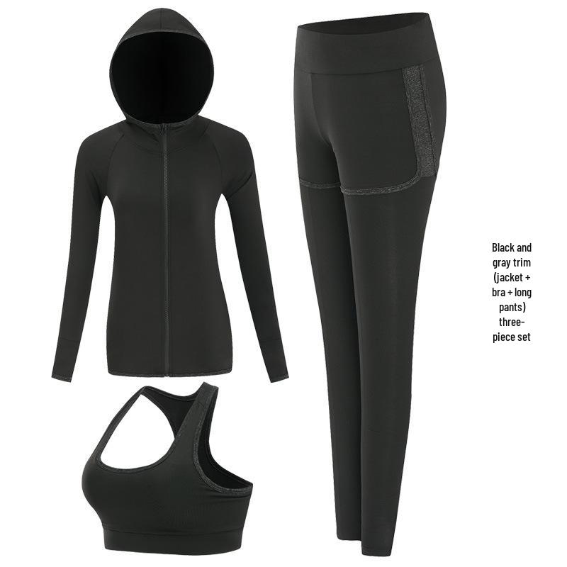 Women's Spring/Summer Yoga & Sports Set: Outdoor Exercise & Gym Fitness Wear