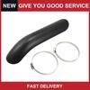 Universal Motorcycle Exhaust Pipe Heat Shield Curved Ulation Cover Pack of 1