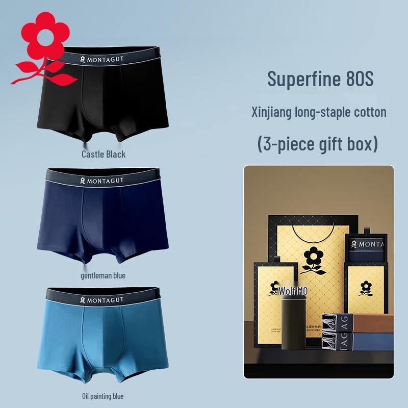 

Montagut Men s Antibacterial Boxer Briefs 3-Pack 3XL