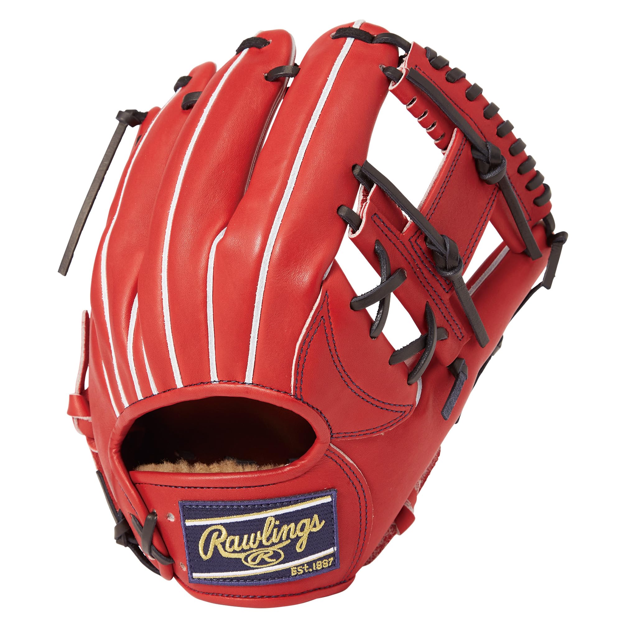 

Rawlings Adult Baseball Glove Rigid PRO PREFERRED GH4PR934FS Wine Size inches throwers [For Infielders] –FS Style- 11.5 For right-handed (left-handed