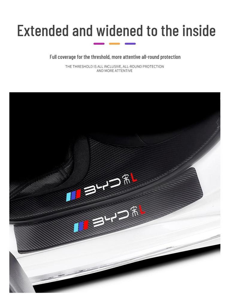 BYD Song LDMi Car Interior Decorative Accessories: Door Sill Strip Protection