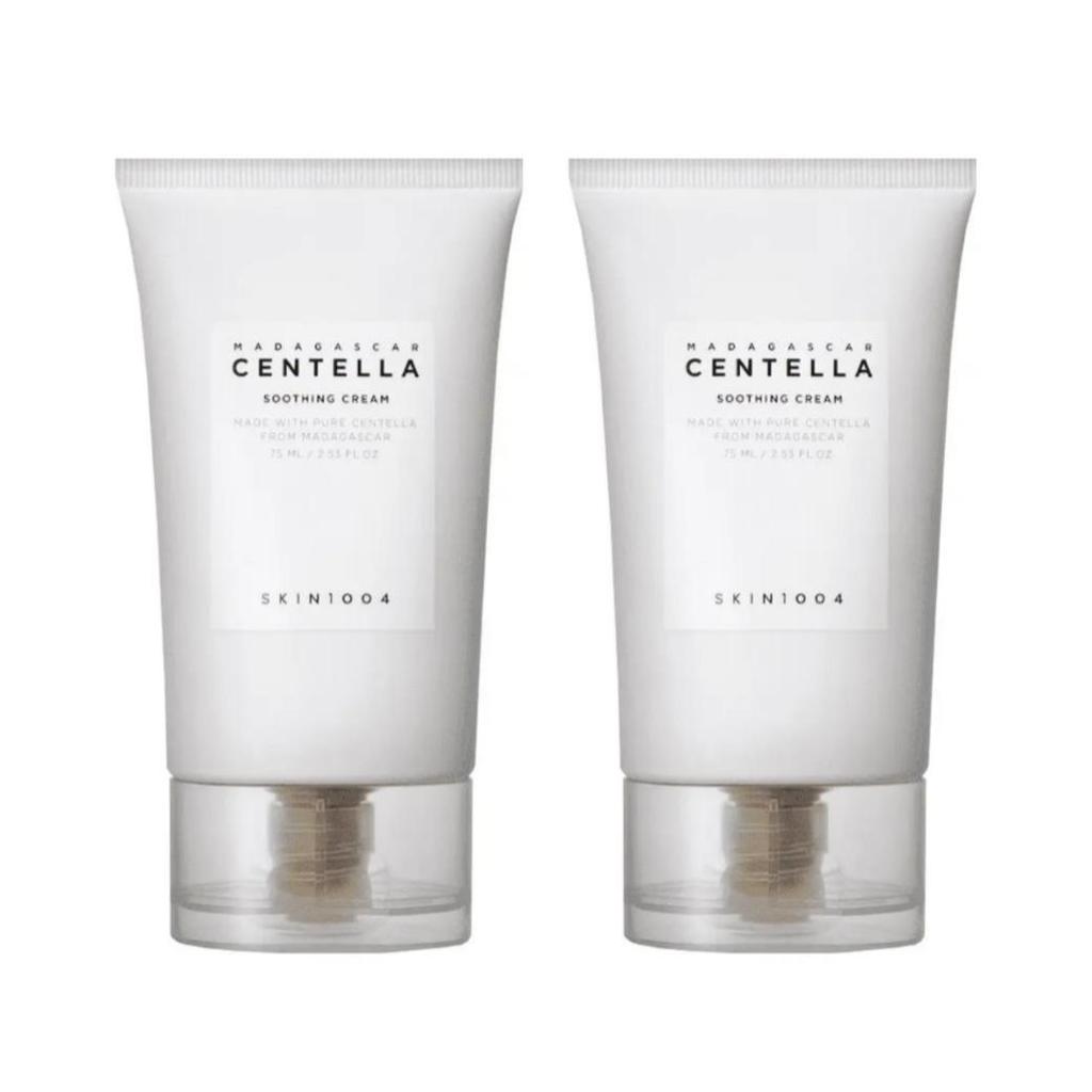 1+1 SKIN1004 Madagascar Centella Soothing Cream 75ml × 2
