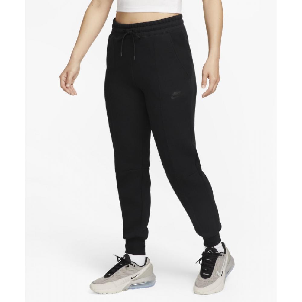 

Черные брюки-джоггеры со средней посадкой NIKE Sportswear Tech Fleece FB8331 010
