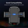 CS14 Gravitational Car Mount Air Vent Phone Holder Bracket MP3 Player FM Bluetooth-compatible Transmitter