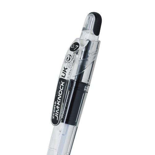 Zebra Oil-based Ballpoint Pen Gymnock UK 0.7 Black 10 Pieces B-BN10-BK