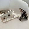 Custodia per telefono con supporto astronauta placcata di lusso per Iphone 13 12 11 Pro Max X Xr Xs Max 7 8plus Carina con lenti rotonde Morbida antiurto