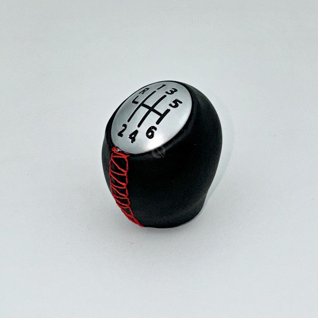 Gear Knob for Dacia Duster Gear Shifter for Renault Fluence Megane MK3 328650024R Red Stitched