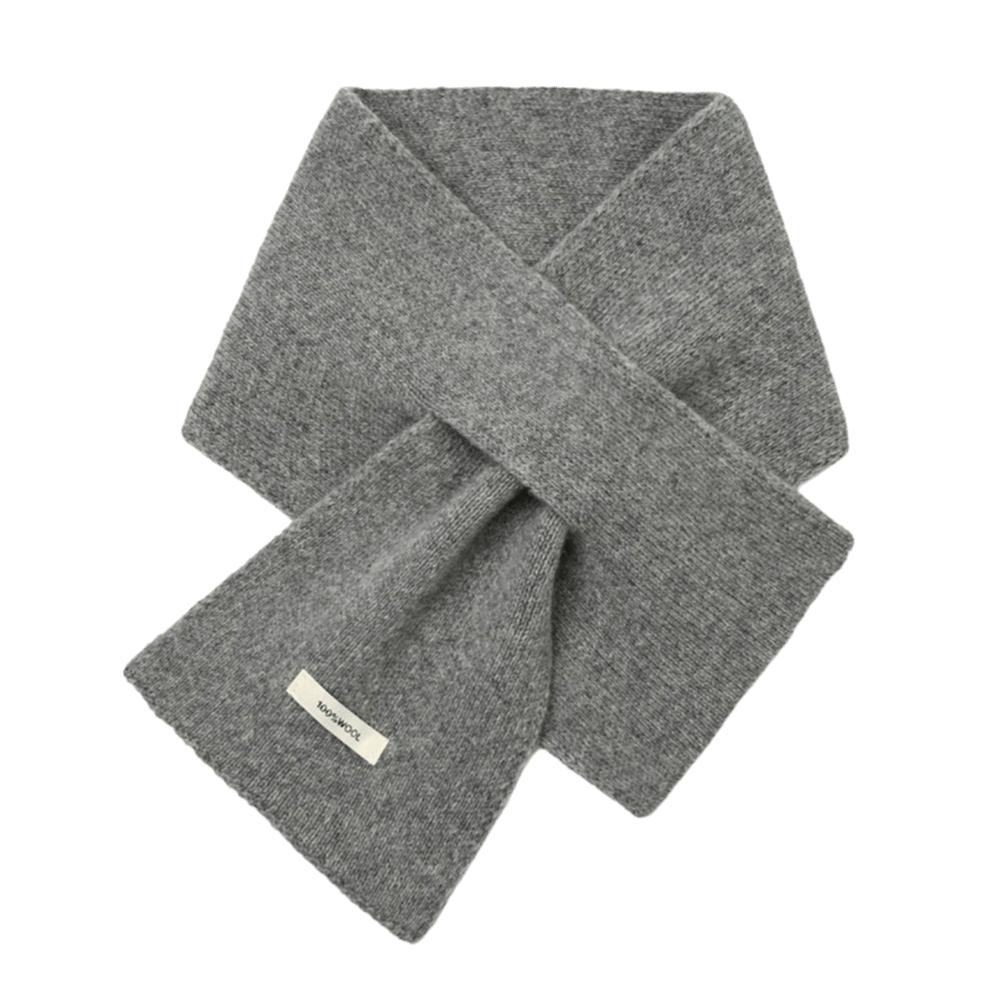 Windproof Wool Knitted Scarf Thickened Women Winter Neckerchief  Apparel Accessories