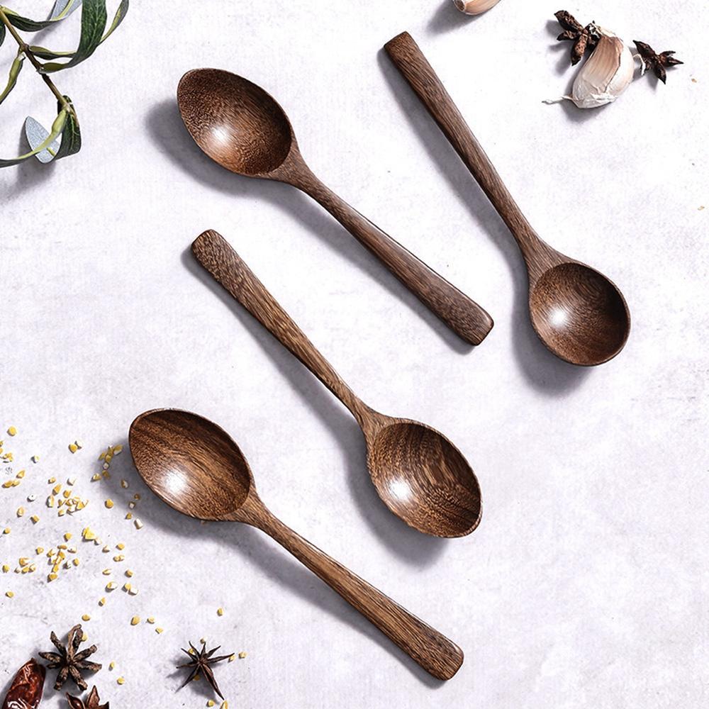 

Style Tableware Mixing Cooking Utensils Flatware Coffee Spoon Tea Spoon Wooden Spoon Soup Spoons S