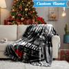Custom Name SPFC Thunder God Blanket Lightweight Ideal Bedding Blanket Perfect for Travel, Camping, Living Rooms, Sofas, Christmas gift