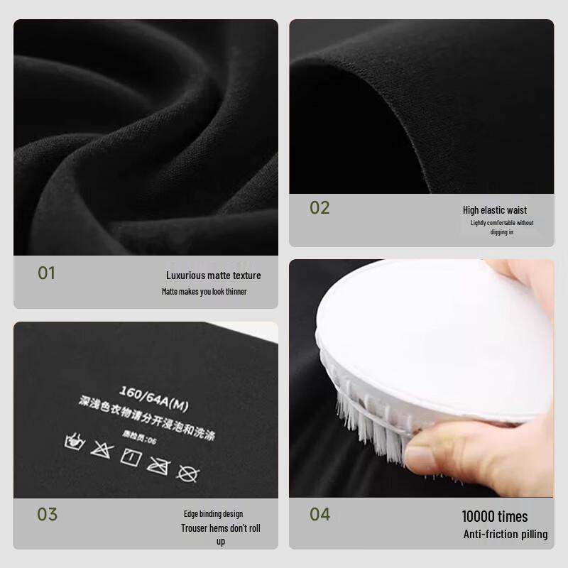 MissWiss Women's Slimming High-Waist Shark Pants