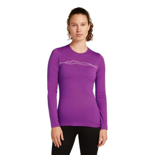 Icebreaker Merino 200 Oasis Mountain Pulse Long Sleeve Base Layer