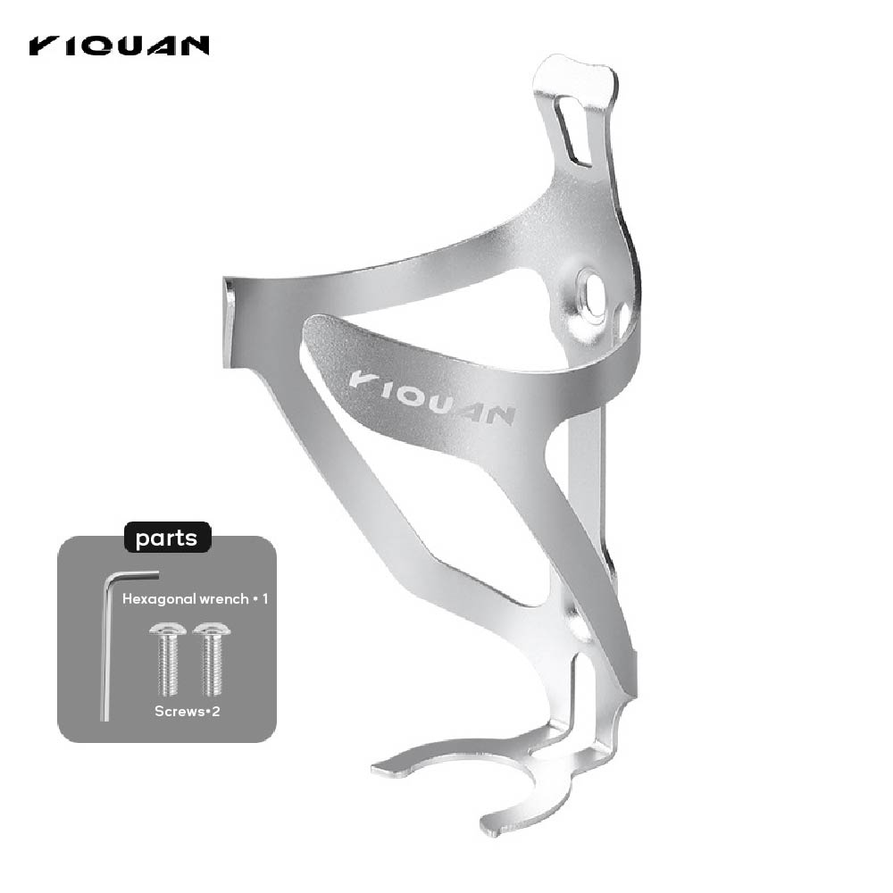 

MTB Bike Water Bottle Holder Aluminum Alloy Universal Bicycle Bottle Cages Ultralight Cycling Hydration Brackets with Screws красный