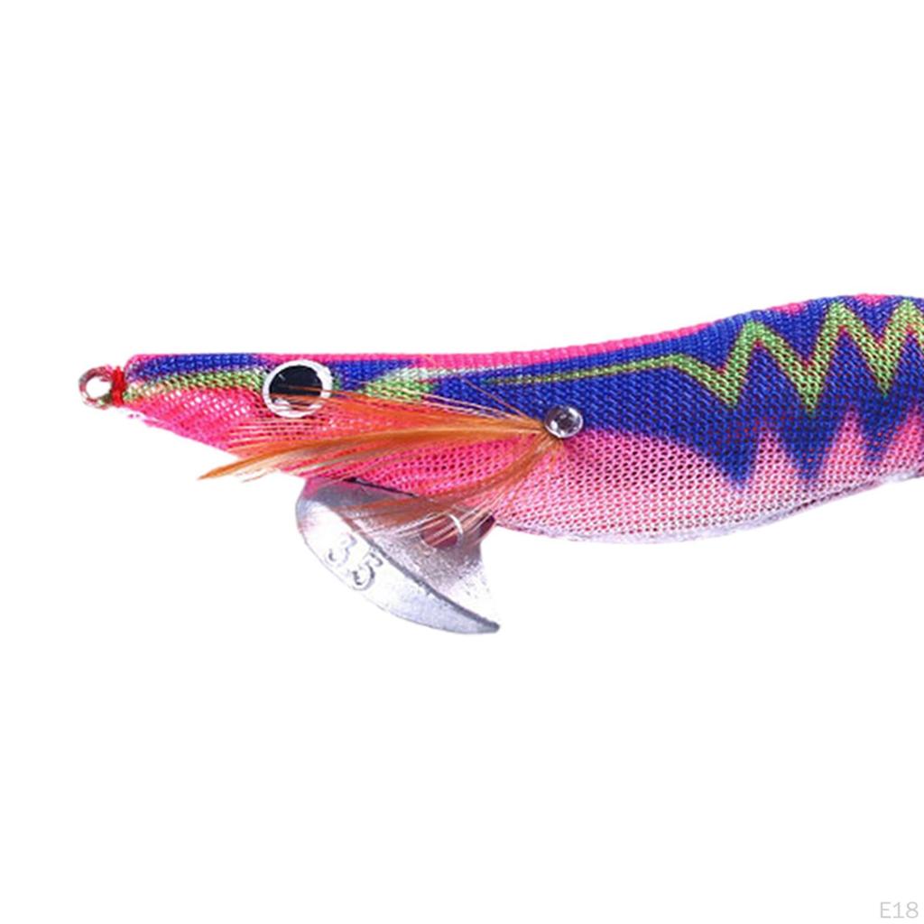 Luminous Squid Jig Hooks Lifelike Lures Fishing Baits
