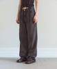 SIS A Neutral Semi-Wide Denim Pants [Gray Purple]