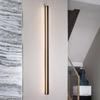 Modern Interior Wall Light Long Strip Bedside Lamp Living Room Bedroom Study Aisle Staircase Minimalist Creative  LED Wall Lamps