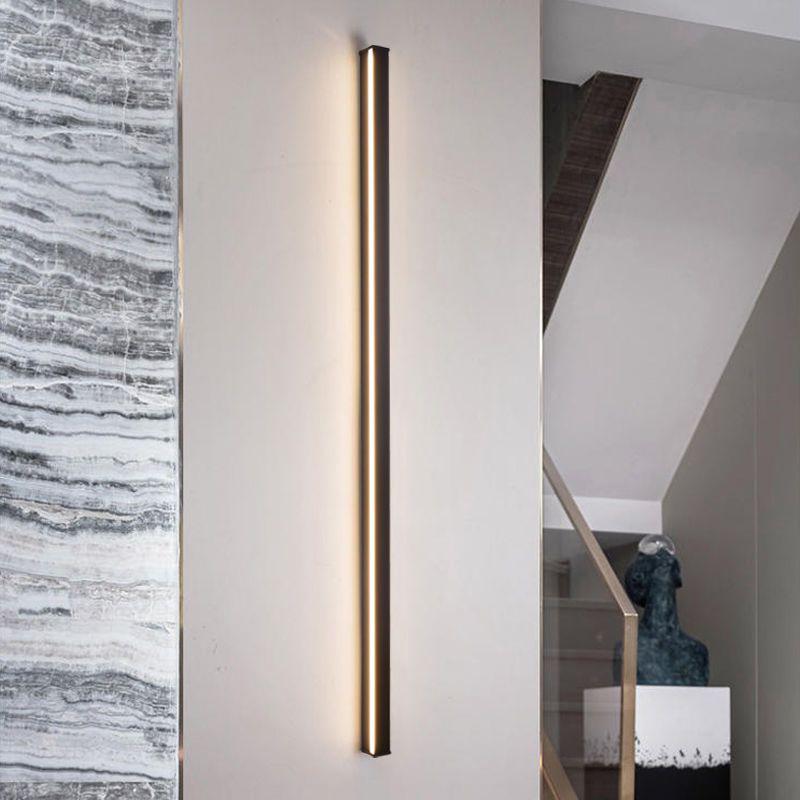 Modern Interior Wall Light Long Strip Bedside Lamp Living Room Bedroom Study Aisle Staircase Minimalist Creative  LED Wall Lamps
