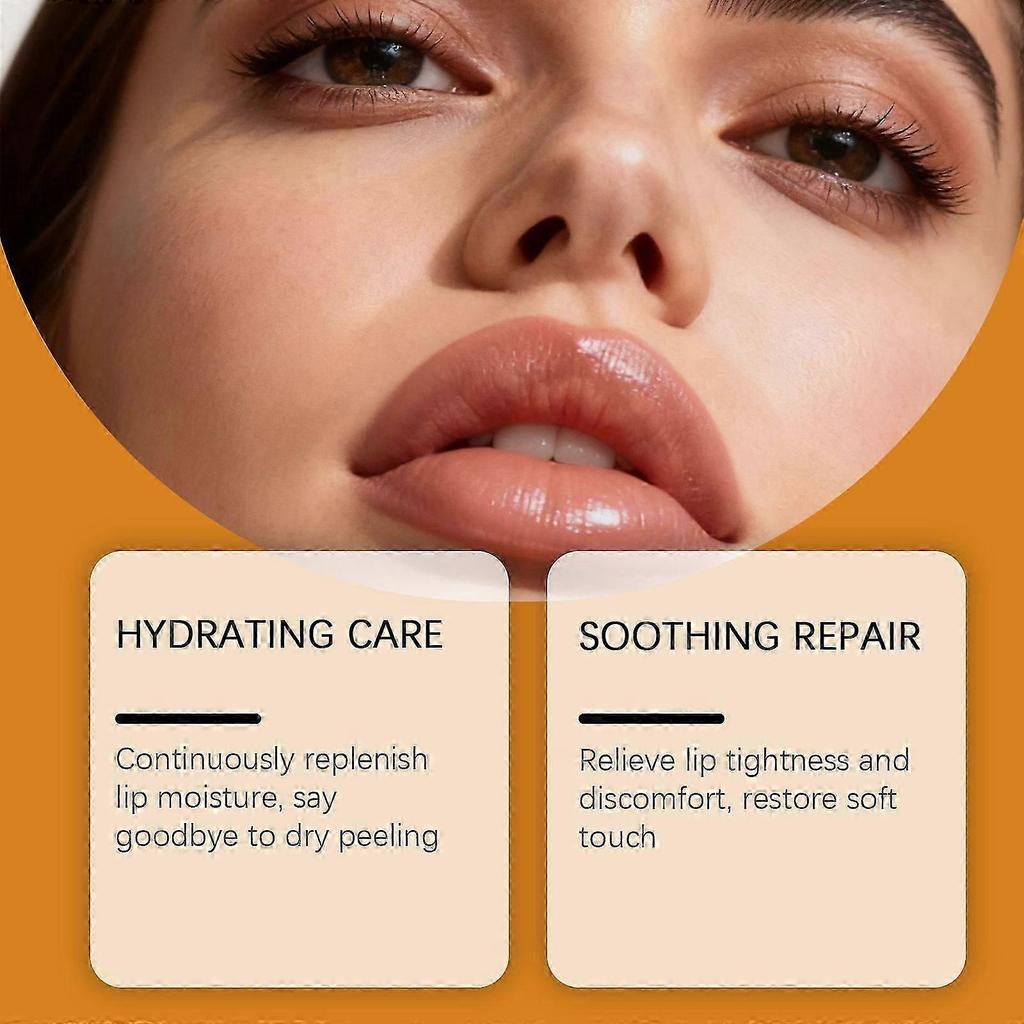 Nur für kurze Zeit!!Amz Kurkuma Lippenbalsam  Befeuchtet Und Macht Lippen Geschmeidig Mit Einer Seidigen, Nicht Fettenden Textur Für Tägliche Feuchtigkeit Und Pflege