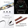 POEDAGAR Casual High Quality Men Watch Waterproof Luminous Leather Original Wristwatch Quartz Business Watches for Men Reloj