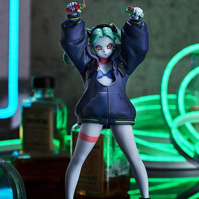 2077 Figur David Martinez Figur Lucy Actionfigur Rebecca Figur PVC Modell Statue Ornament schönes Mädchen 22CM Sammlung Geschenk