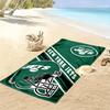 New York Jets Print Beach Towel, Large Soft Quick Dry Towel for Beach Camping Swimming