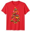 Construction Christmas Tree Holiday Unisexs TShirt Vehicles Gift
