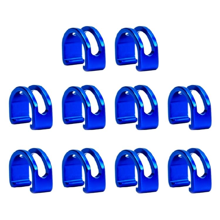 10Pcs Bicycles Brake Cable Housing Clip Guide Clamps for Mountain Bicycles Road Bicycles 1