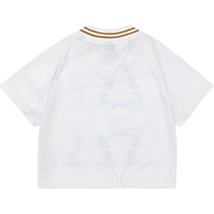 PUMA x Ferrari Racing F1 Year of the Horse Limited Edition V-Neck Cropped Short-Sleeve T-Shirt Women's