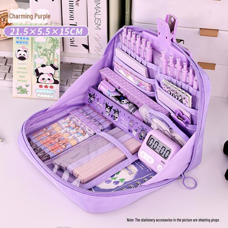 High-End 12-Layer Multifunctional Pencil Case for Primary School Students