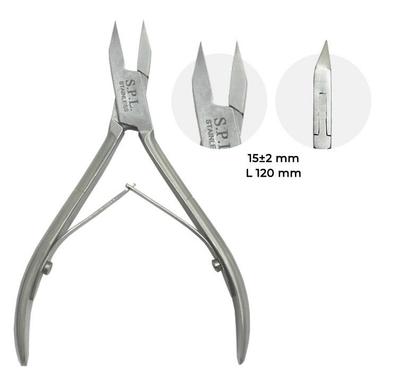 Professional Ingrown Toenail Pedicure Nippers, Medical Stainless Steel, Hand Sharpened Blades 15mm