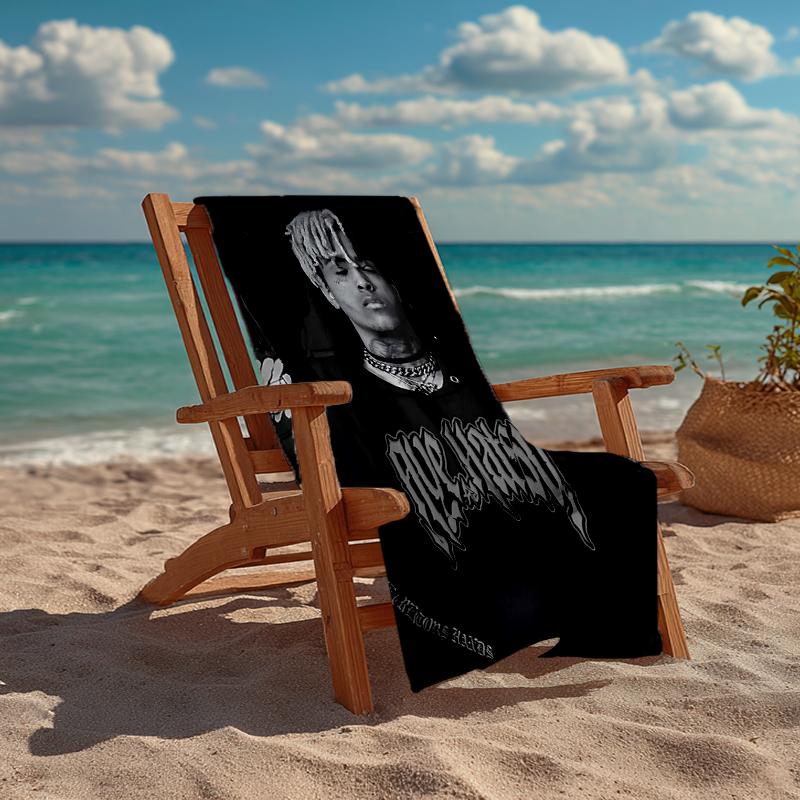 XXXtentacion Fashion Beach Towel: Ideal for Summer Adventures Soft, absorbent and quick drying suitable for swimming and bathing