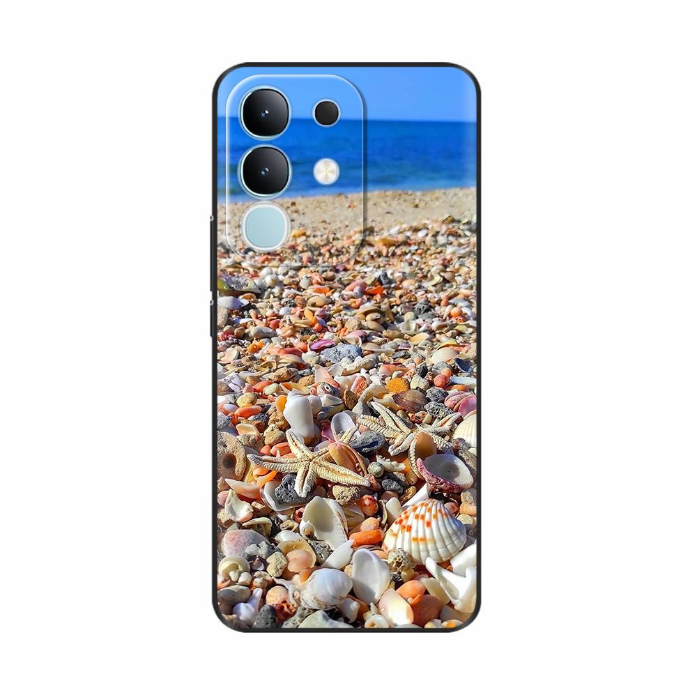 Pour Vivo Y29 4G Coque Mignon Panda Silicone Liquide Doux Étuis de Téléphone Pour Vivo Y29 4G Coques Y 29 Fundas Protection Dessin Animé Couverture Arrière