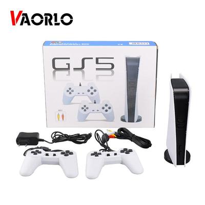 VAORLO Herní konzole Game Station 5 s 200 klasickými herními 8bitovými TV konzole Retro kapesní dětský USB kabelový herní přehrávač AV výstup