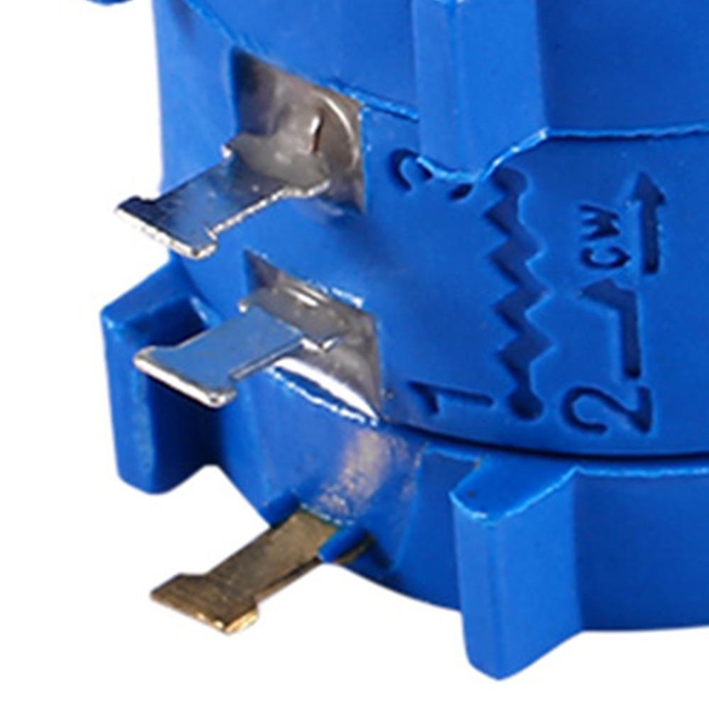 10 Turns Wirewound Potentiometer 10K Ohm Multi-Turn Potentiometer  Electronic Circuits