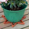 12/24Pcs Plant Flower Pot Feet Stand Invisible Triangle Risers Toes Lifters Indoor Outdoor Garden Supplies Plant Pot Base Tray