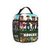 Bolsa Térmica de Dibujos Animados Bolsa de Almuerzo Portátil Fiambrera Infantil Bolsa de Hielo Antisalpicaduras Bolsa Térmica