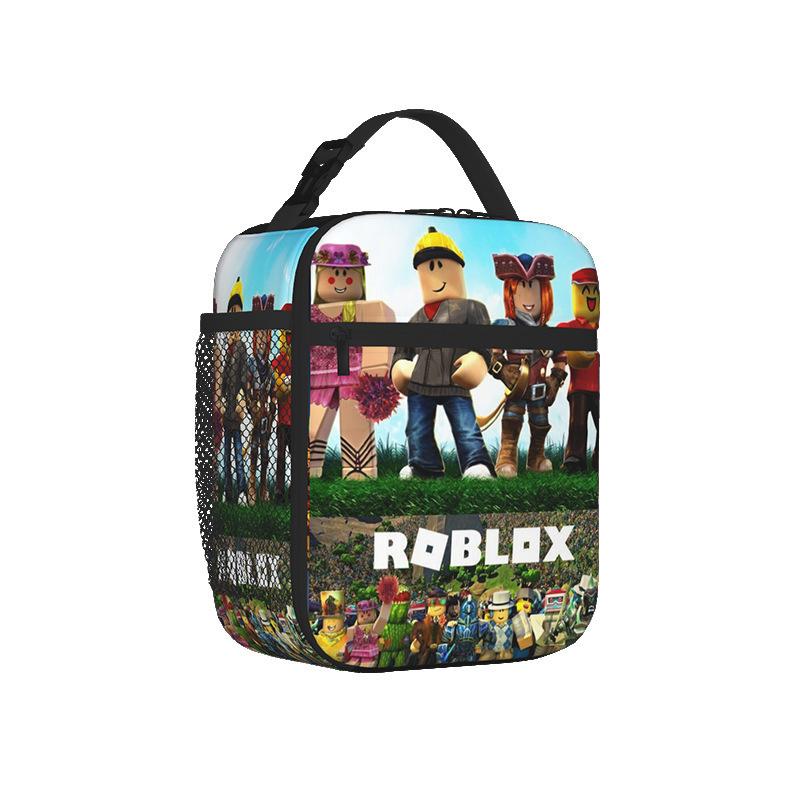 Bolsa Térmica de Dibujos Animados Bolsa de Almuerzo Portátil Fiambrera Infantil Bolsa de Hielo Antisalpicaduras Bolsa Térmica