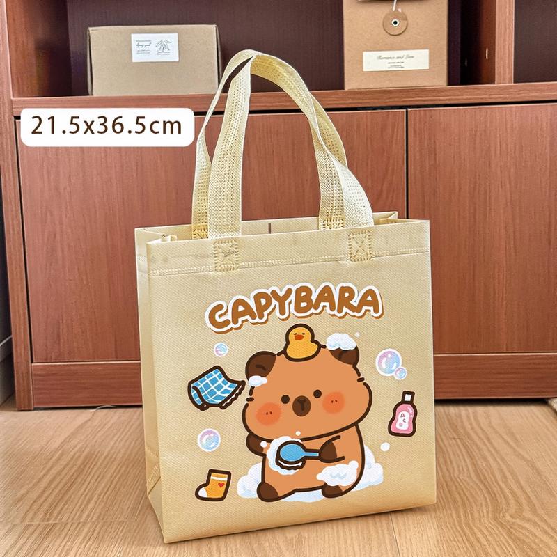 

10X Kapibala Handbag - Cute Cartoon Dolphin Design Non-Woven Eco-Friendly Gift Packaging Bag for Birthday Companions 10 pieces