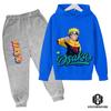 Tegneserie Naruto Hettegenser Dress Barn Gutter Mote Uformell Hettegenser Jente Anime Søt Pullover Genser Barneklær