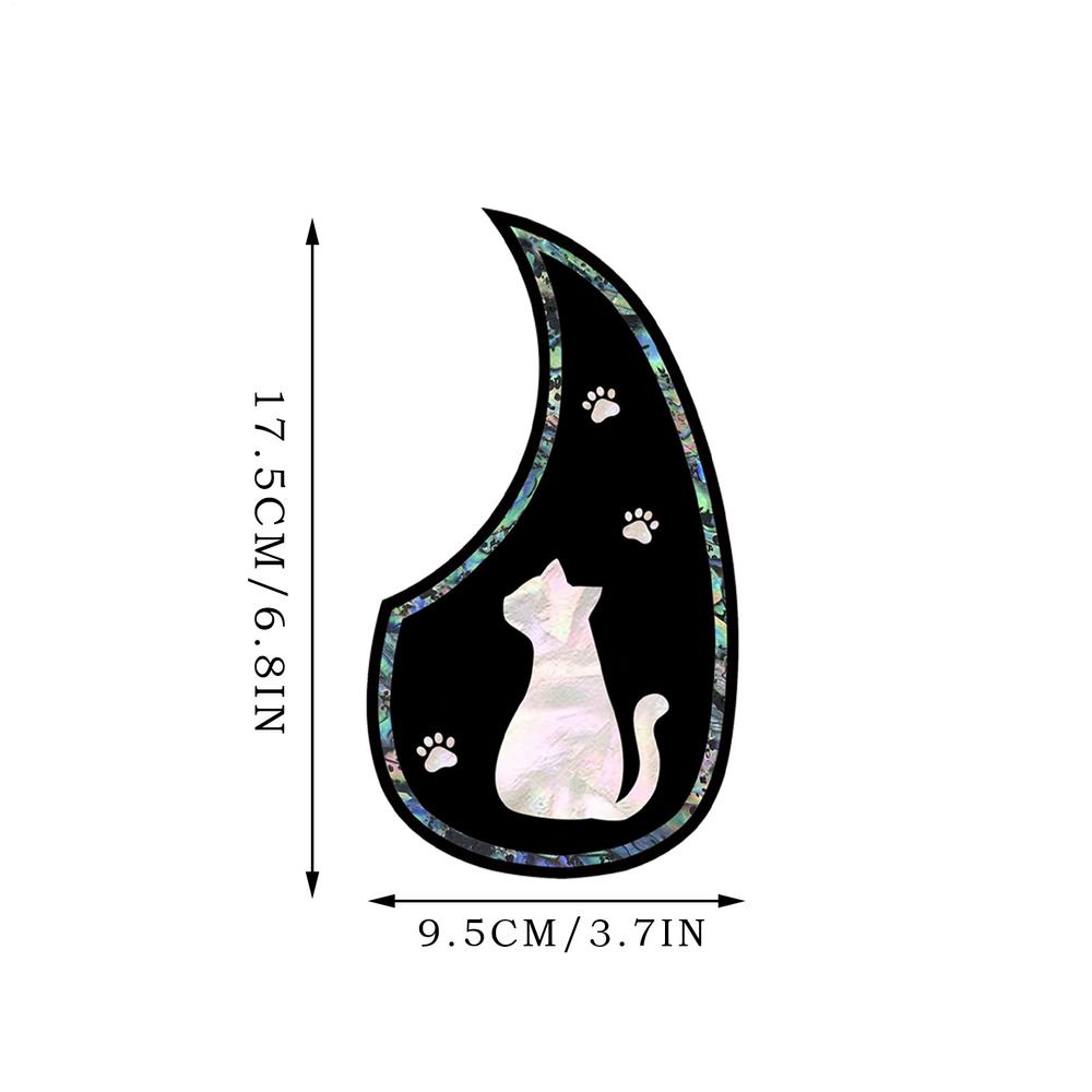 Guitar Pickguard Stringed Instrument Anti-Scratch Sticker Scratch-Resistant Protective Sticker Pickguard For Acoustic Guitar