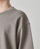 MUSINSA STANDARD Flat Terry Raw Edge Cutting Oversized Sweatshirt [Dusty Beige]