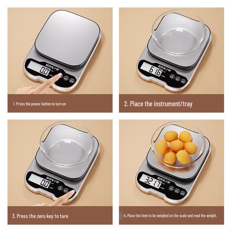 High Precision Digital Kitchen Scale (CN Version)