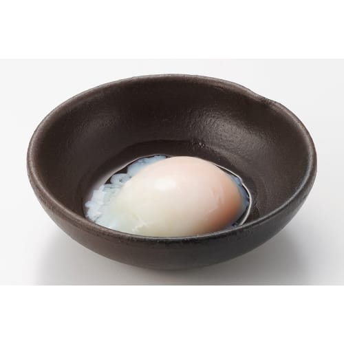 Akebono Sangyo Onsen Tamago Maker, Made In Japan, Simply Add Boiled Water and Make Up To Four Onsen Tamago At a Time, Double-Layer Lid and Body, Ezegg