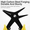 1PC 2-in-1 Snap Ring Pliers, Dual-Purpose Multi-Functional Metal Tool for Indoor & Outdoor Use