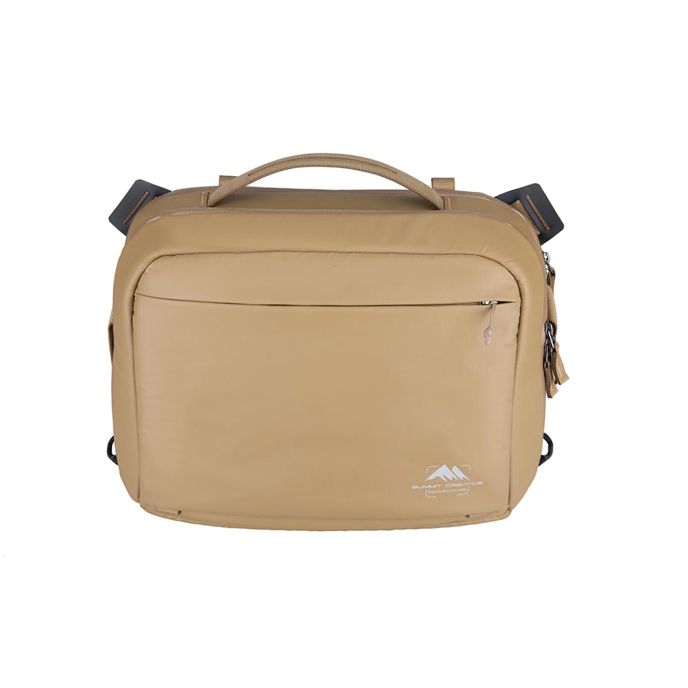 

Summit Creative CP Attachment Shoulder Bag 10L YKK Waterproof Protective Apron Tripod Compatible Sold Champagne Color Available in 3 Sizes