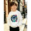 1pc Space Explorer's Journey: A Cosmic Adventure Boys' Crewneck Sweatshirt,