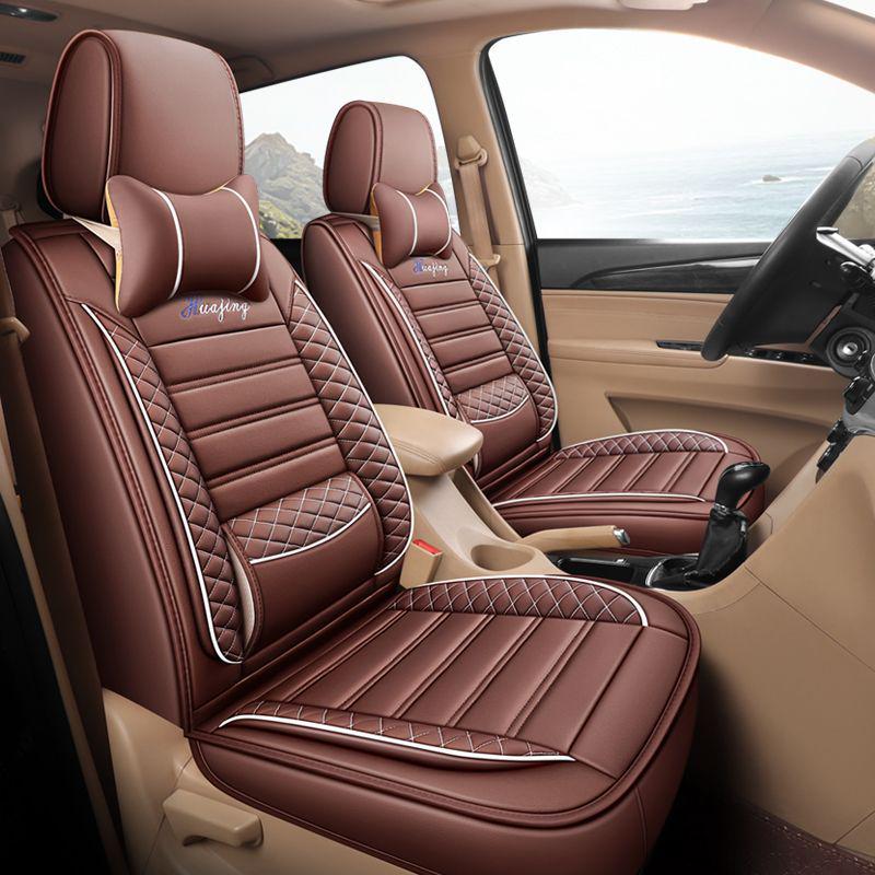 Leather Linen Seat Covers for Wuling Hongguang S, PLUS/S1 S3, Jiachen, Rongguang V, Baojun 730, Ounuo, Weiwang M20