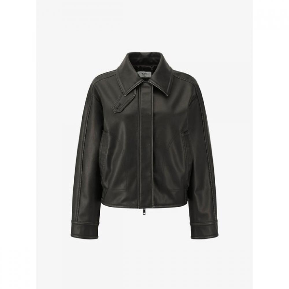 Cc Collect Fake Leather Vintage Blouson Jacket C254psf512